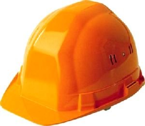 Casque de chantier orange - Boutique en ligne BESSON SAS
