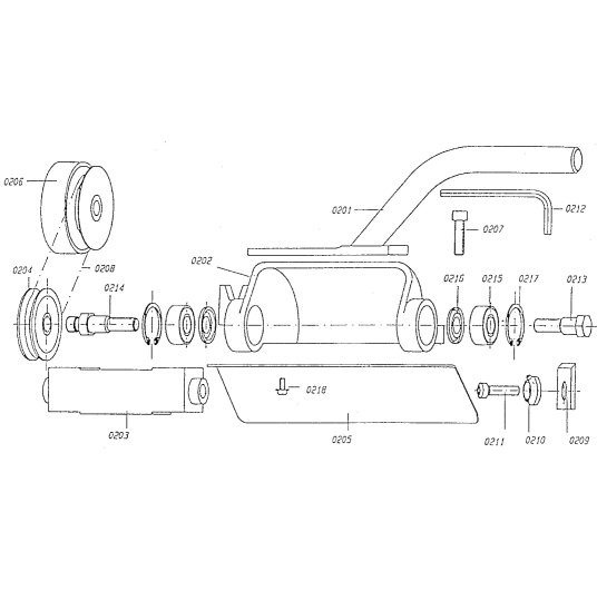Rondelle pour écorseuse (n°216)