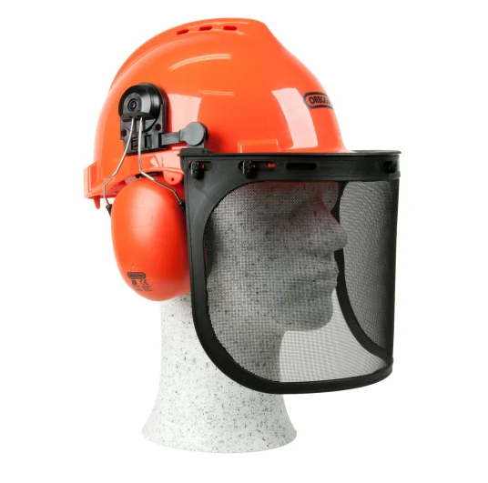 Casque forestier Yukon OREGON avec protection pour travaux de coupe