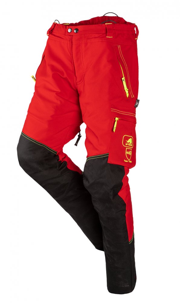 Pantalon anti coupures ReFlex Rouge SIP PROTECTION
