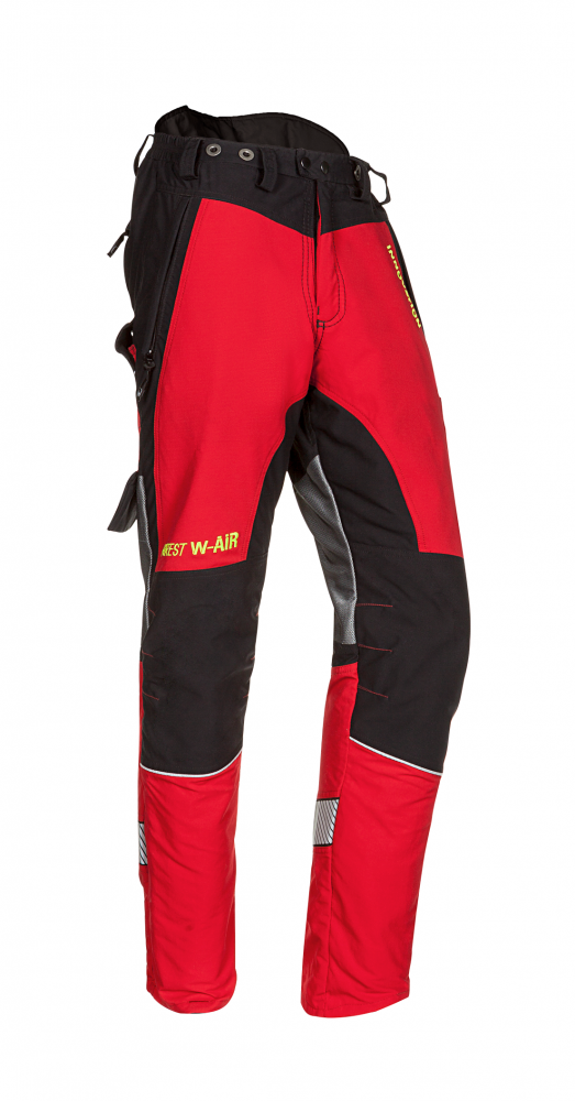 Pantalon Anti Coupure - Forest W-Air Rouge SIP PROTECTION