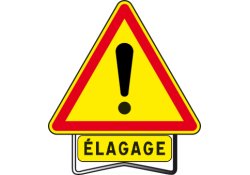 065120+22 - Panneau Danger Elagage