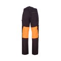 Pantalon de débroussaillage GreenKeeper Vent orange et noir arrière SIP PROTECTION