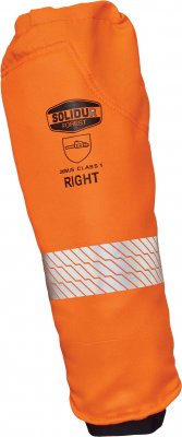 Solidur INPAOR-M Infinity Pantalon de Protection pour tronçonneuse Orange Taille M 