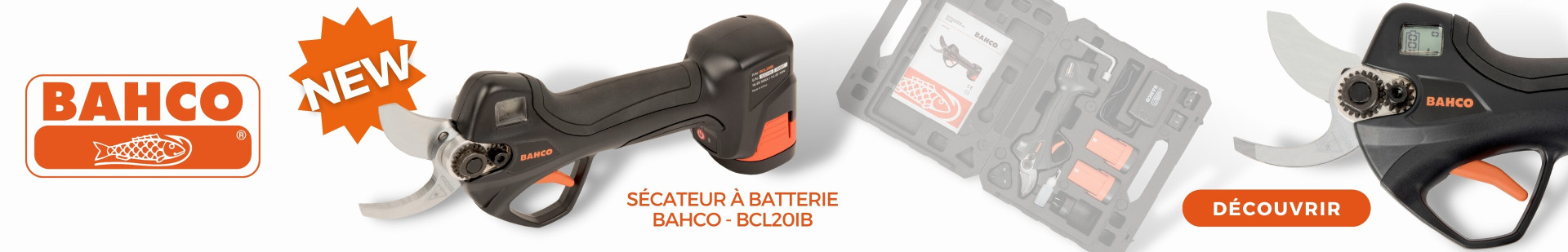 Sécateur électrique sans fil BAHCO BCL20IB