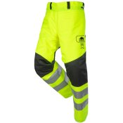 Jambières de protection anticoupure Roadrunner Flash jaune de SIP PROTECTION