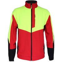 Veste de travail Softshell rouge Odon de Solidur