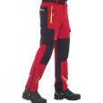 Zoom sur le pantalon de travail Ark rouge de Courant