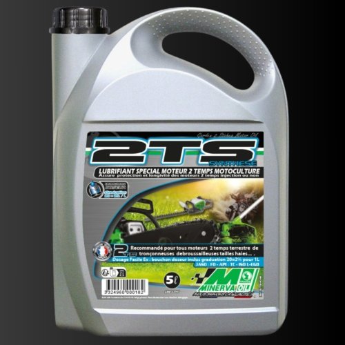 Huile 2T 100% synth&eacute;tique 2 L Minerva
