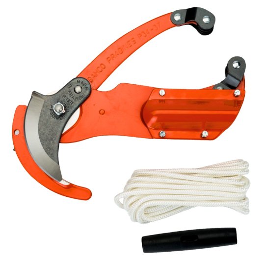 Echenilloir pour perche télescopique d'élagage de Bahco