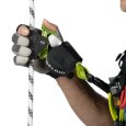 Zoom sur le dispositif antichute mobile Ombilix de Edelrid
