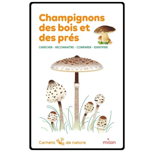 Livre pour enfant : Champignons des bois et des près de Milan