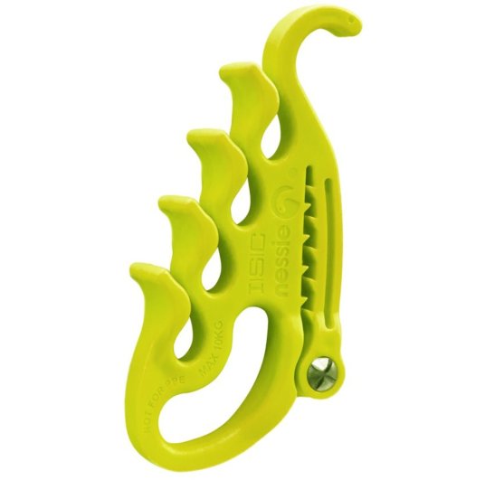 Gestionnaire de corde Nessie vert fluo de ISC