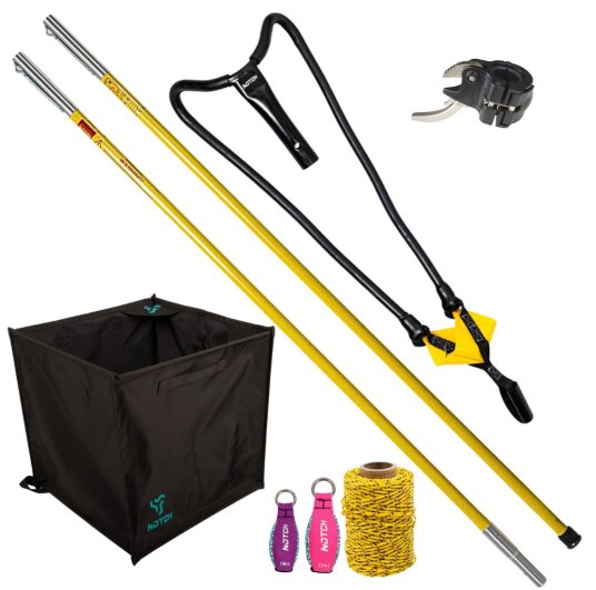 Starter pack complet : Sac à lancer, rangement, cordelette et Big shot de Notch