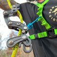 Mise en contexte du connecteur rapide pour Rope Runner Vertec de Notch