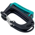 Mise en contexte du mousqueton double Cargo de Notch pour le rangement des outils en travaux en haut
