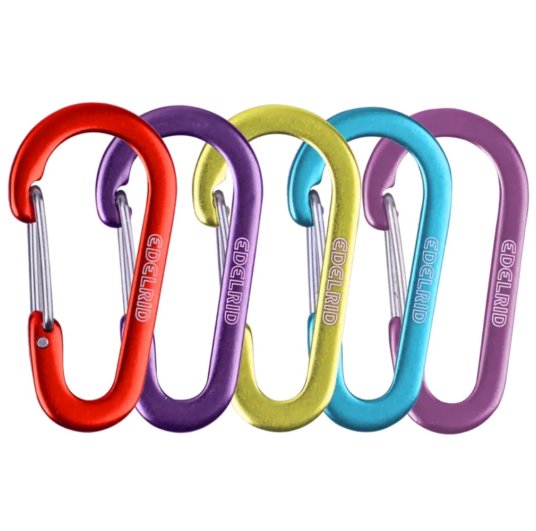 Lot de 10 mousquetons accessoires Micro 3 de Edelrid