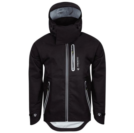 Veste BreatheDry noire avec capuche de Arbortec