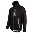 Côté de la veste imperméable BreatheDry noire de Arbortec