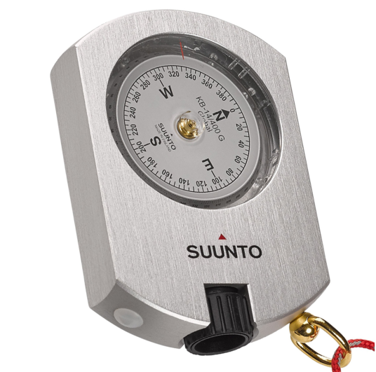 Boussole de relèvement SUUNTO KB14 - grades