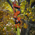 Descendeur mécanique Rope Runner Vertec Orange, édition limitée - NOTCH