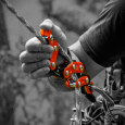 Descendeur mécanique Rope Runner Vertec Orange, édition limitée - NOTCH