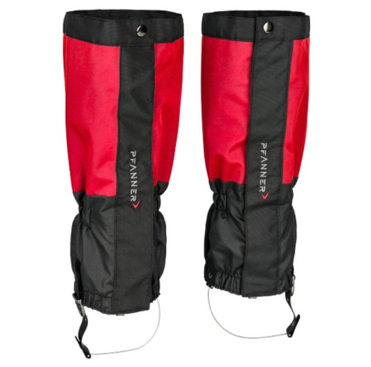 Guêtres de protection Gladiator rouge de Pfanner