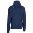 Dos de la veste polaire zipée bleue de Pfanner