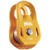Poulie de mouflage jaune compacte FIXE de Petzl