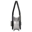 Côté de la poulie de secourisme & de mouflage Rescue S noire de Petzl