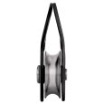 Côté de la poulie de secourisme & de mouflage Rescue M noire de Petzl