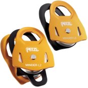 Poulie de mouflage et de secourisme MINDER L1 & L2 de Petzl