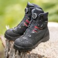 Utilisation des chaussures anti-coupure noires Delimber GTX RR Boa de Zambelan
