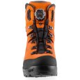 Face de la chaussure anti-coupure noires Delimber GTX RR Boa orange de Zambelan