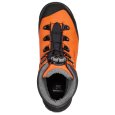 Dessus de la chaussure anti-coupure noires Delimber GTX RR Boa orange de Zambelan