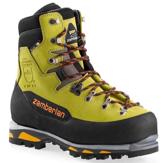 Chaussures anti-coupure Logger Pro GTX RR S3 vertes de Zamberlan