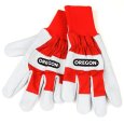 Mise en contexte des gants de travail en cuir et tissu de Oregon pour la manutention