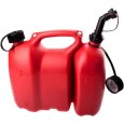 Mise en contexte de la jerrican double rouge (essence/huile)  5+3 litres de Oregon