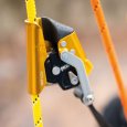 Utilisation du l'antichute mobile pour travaux sur corde ASAP LOCK de Petzl