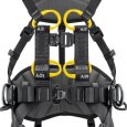 Zoom sur le harnais de travail antichute Volt Wind version européenne de Petzl