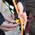 Utilisation du bloqueur de genou complet Knee Grab de Petzl