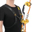 Utilisation du harnais de torse pour baudrier SEQUOIA de Petzl