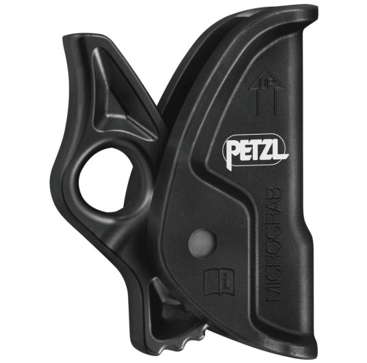 Bloqueur Micrograb pour longe d'élagage armée Microflip de Petzl
