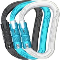 Choix des mousquetons HMS Big Bo Triple Lock de Edelrid