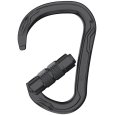 Ouverture du mousqueton de sécurité HMS Big Bo Triple noir de Edelrid
