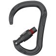 Ouverture du mousqueton de travail Big Bo Screw noir de Edelrid