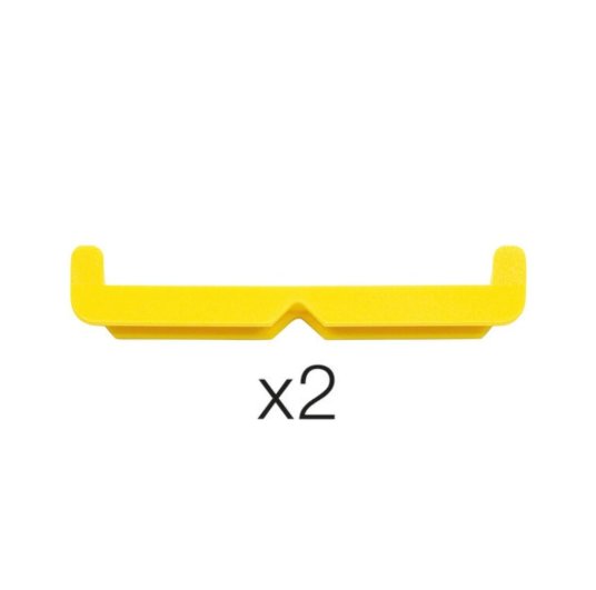 2 barrettes de remplacement pour boucles FAST 45mm de Petzl