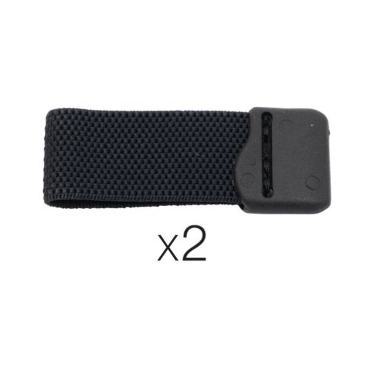 Passants élastiques avec languette pour sangles 45mm de harnais Petzl