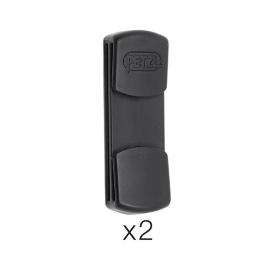 2 passants en plastiques fendus pour sangles 45mm de Petzl