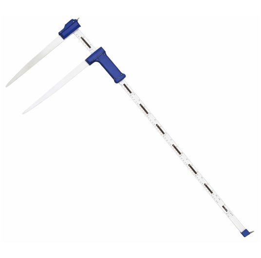 Pied à coulisse Mantax 80 cm.+ griffes de Haglof